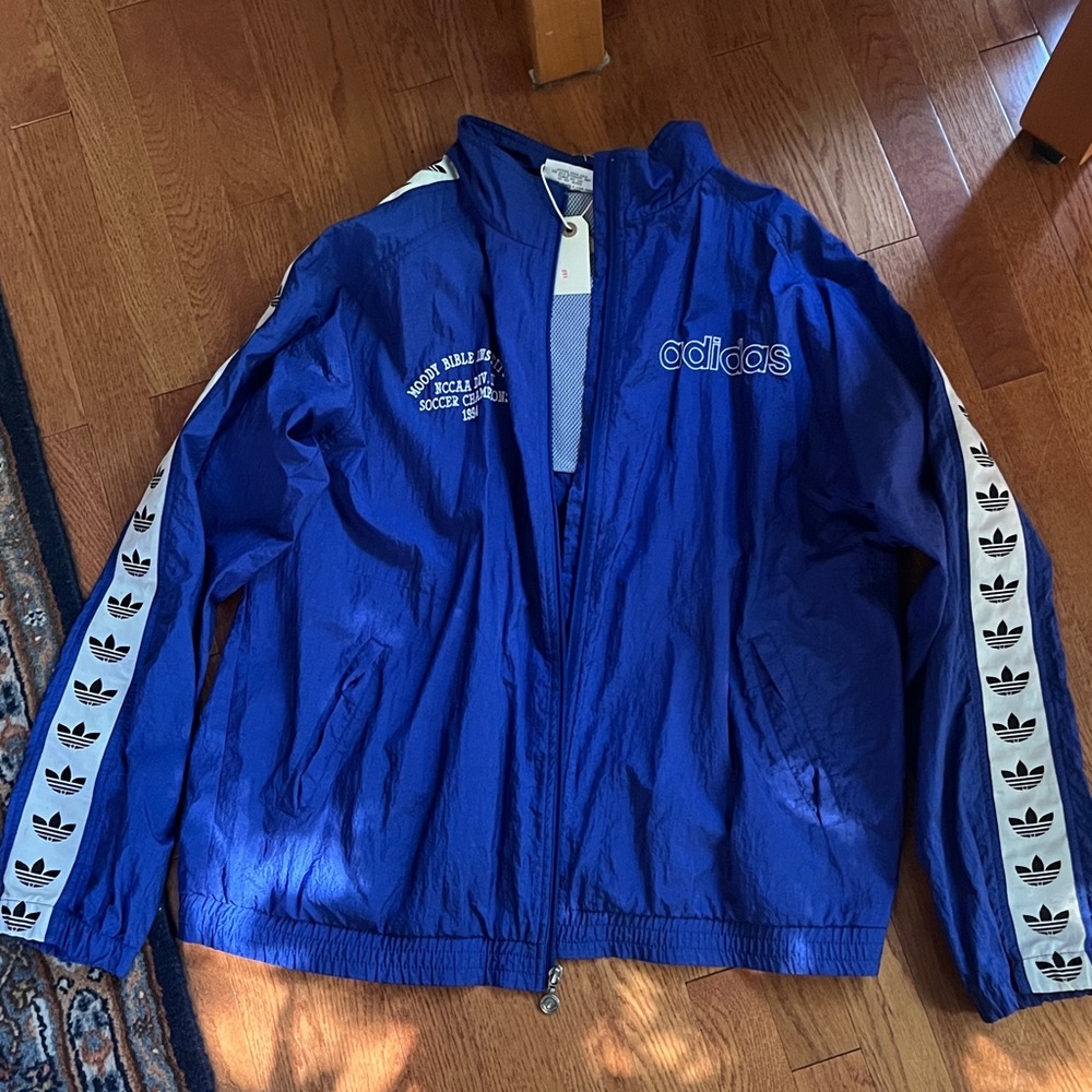 Vintage Adidas Nylon Windbreaker Jacket